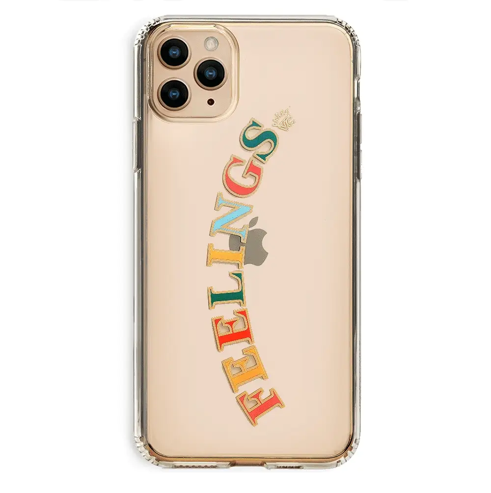 Feelings Clear iPhone Case - Image 77