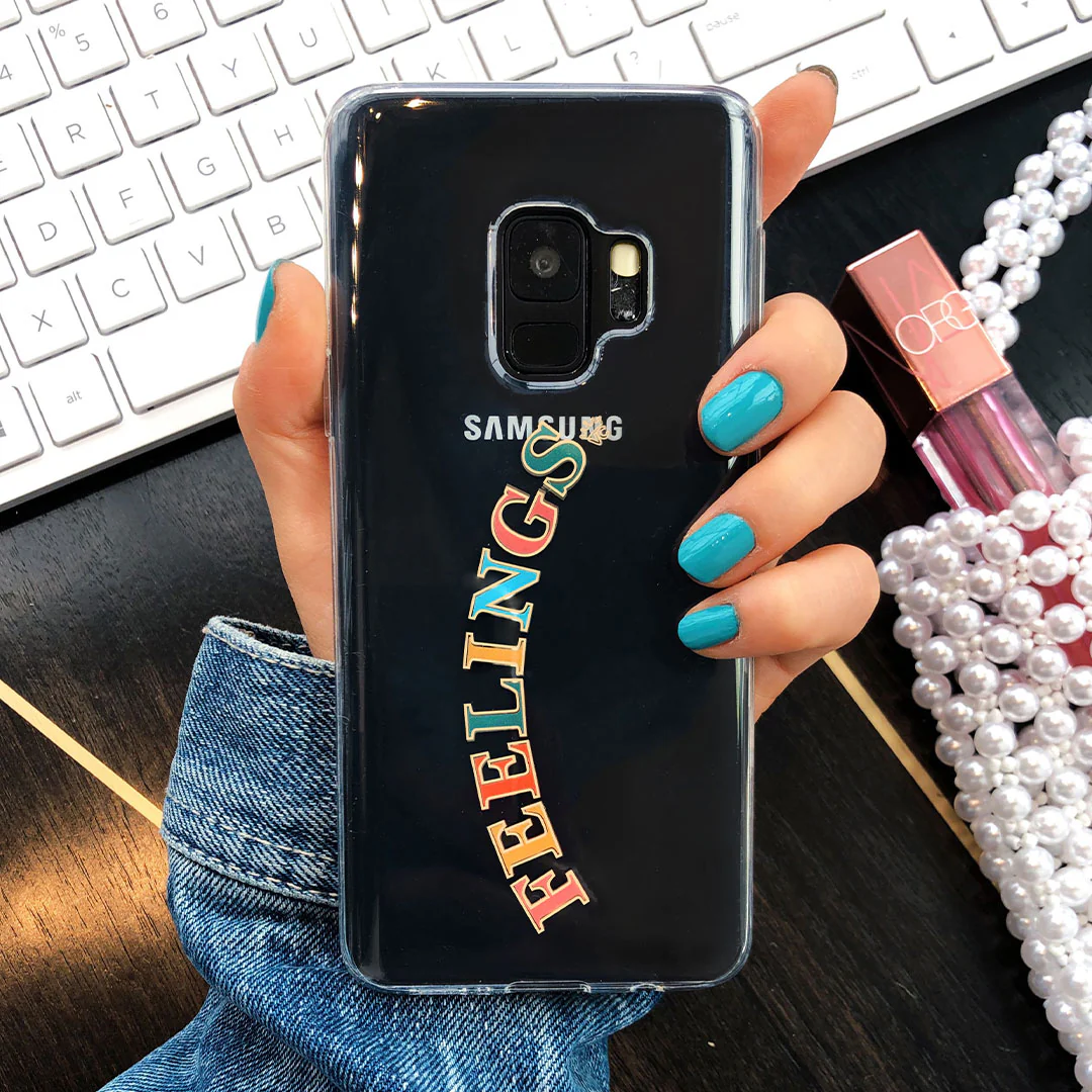 Feelings Clear Samsung Case - Image 16