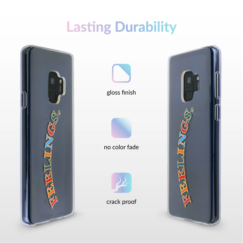 Feelings Clear Samsung Case - Image 19