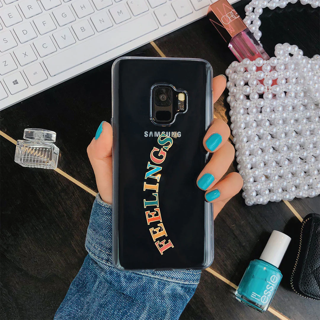 Feelings Clear Samsung Case - Image 24
