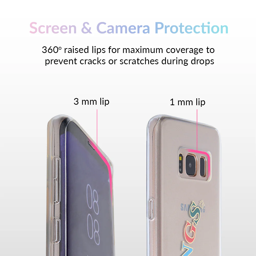 Feelings Clear Samsung Case - Image 3