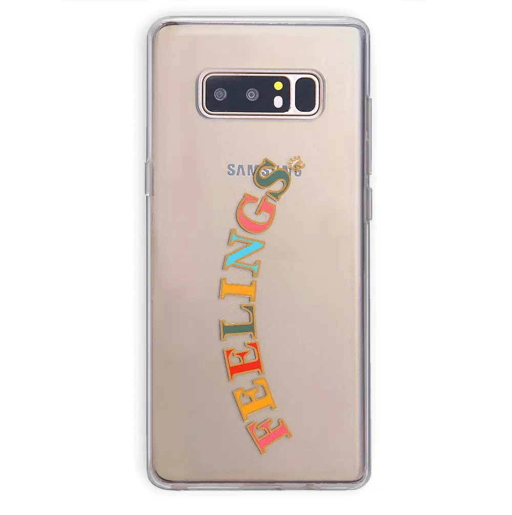 Feelings Clear Samsung Case - Image 30