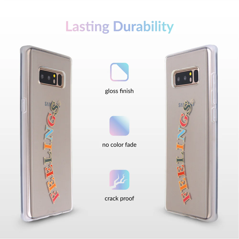 Feelings Clear Samsung Case - Image 33