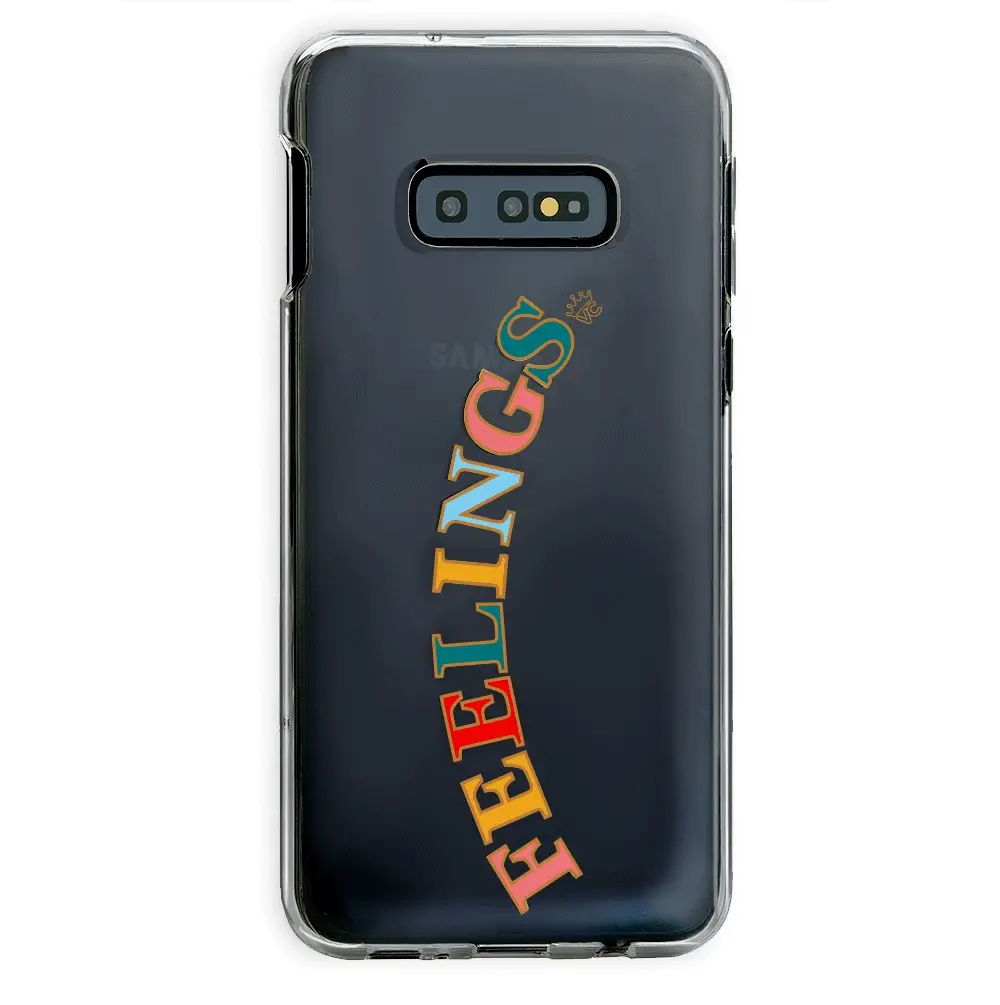 Feelings Clear Samsung Case - Image 58