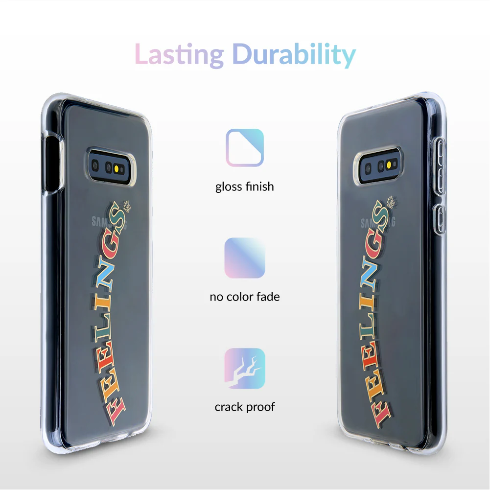 Feelings Clear Samsung Case - Image 61