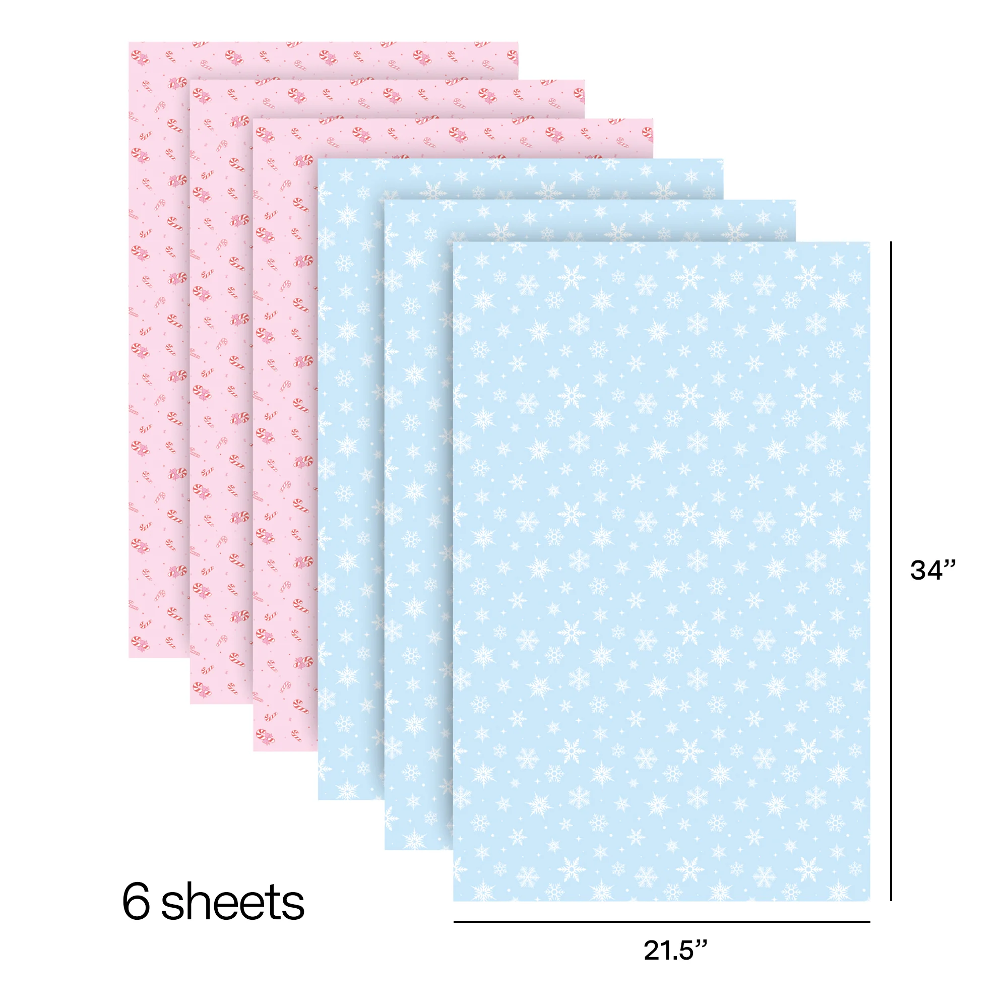 Festive Fantasy Wrapping Paper Bundle (6-pack) - Image 3