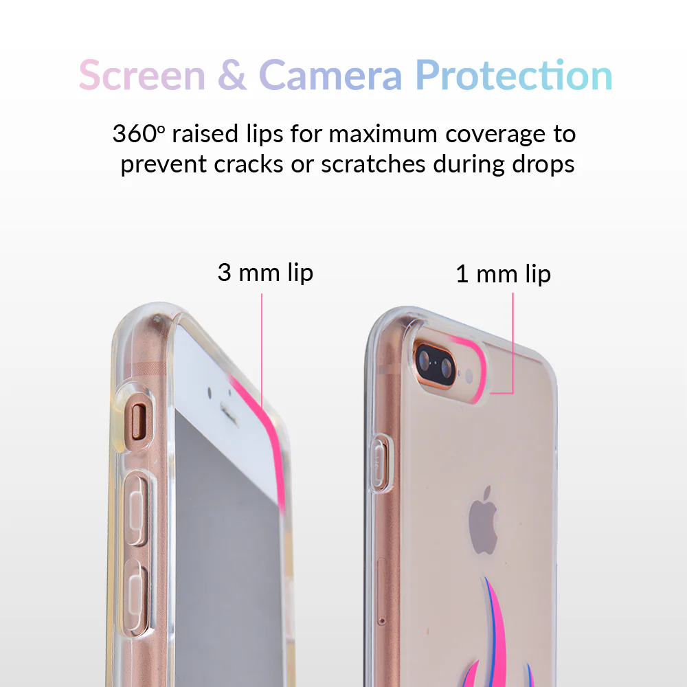 Flames Clear iPhone Case - Image 9