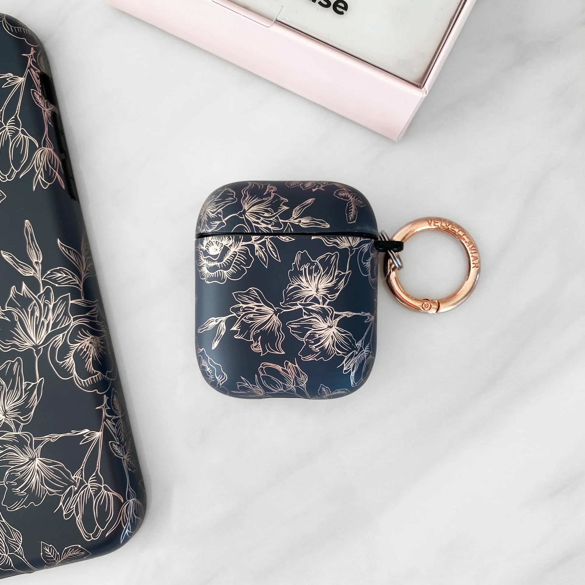 Floral Chrome Airpods Case - Image 15