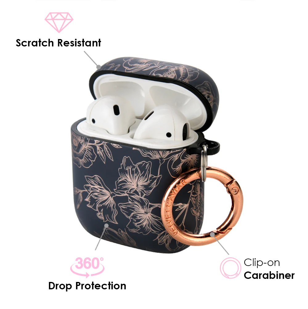 Floral Chrome Airpods Case - Image 3