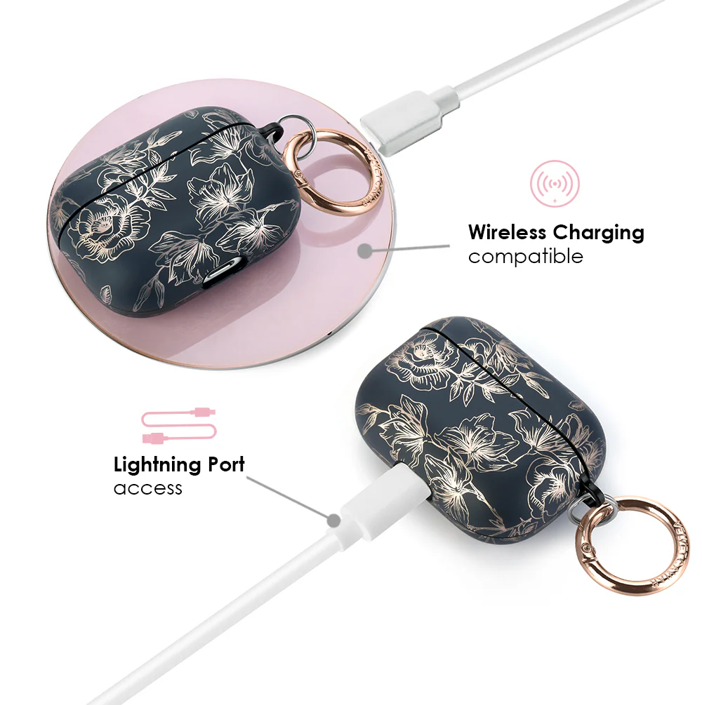 Floral Chrome Airpods Case - Image 8