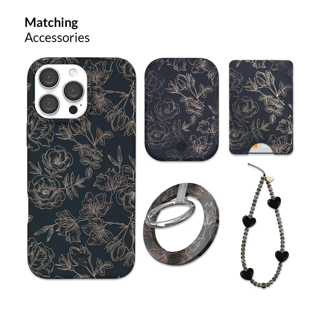 Floral Rose Gold MacBook Case - Image 11