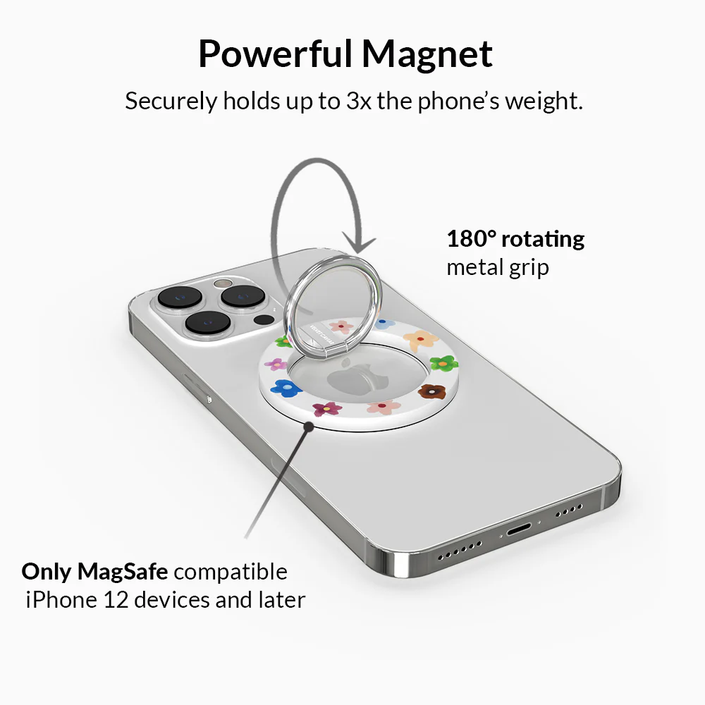 Flower Power MagSafe Grip Ring - Image 3