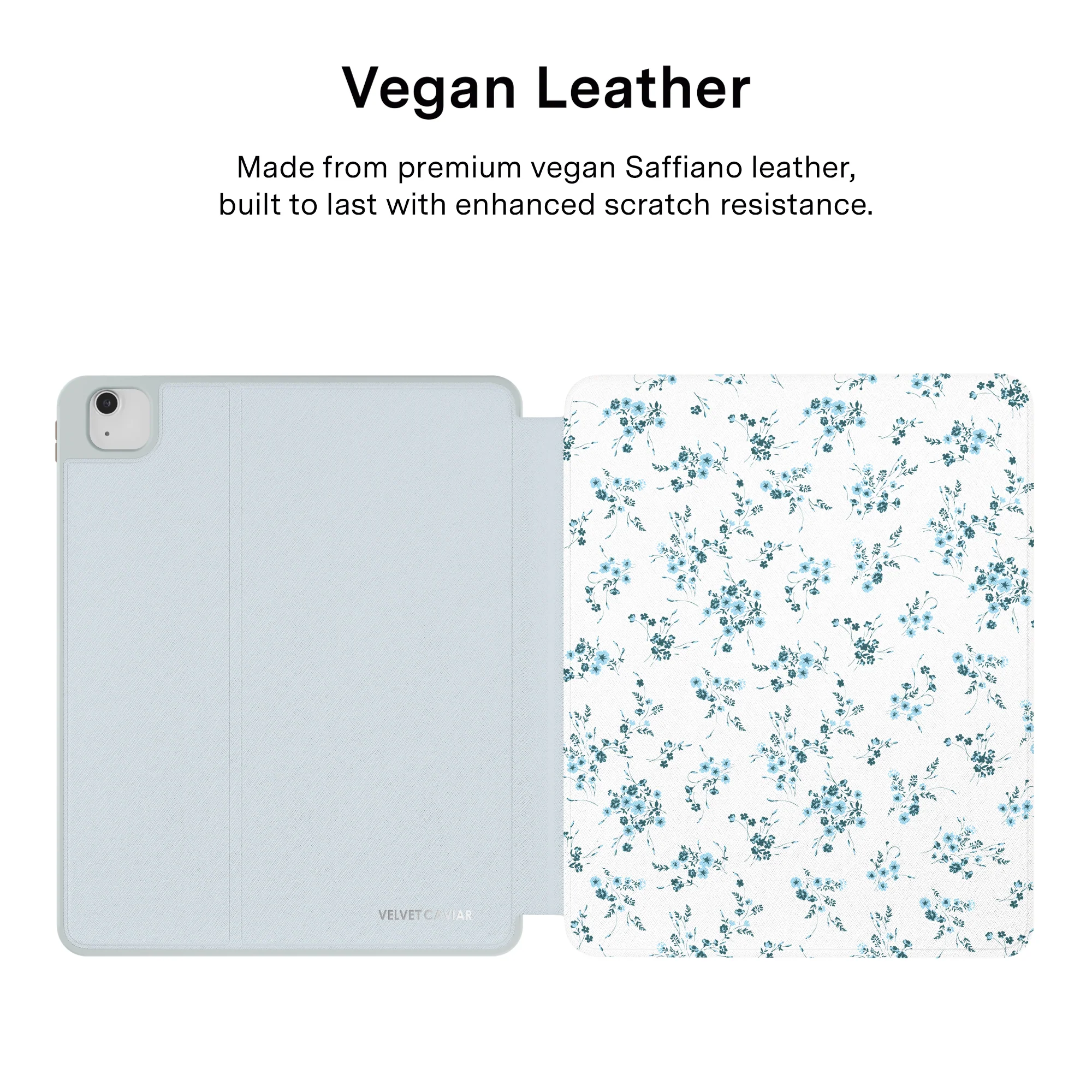French Blue Floral iPad Case - Image 22
