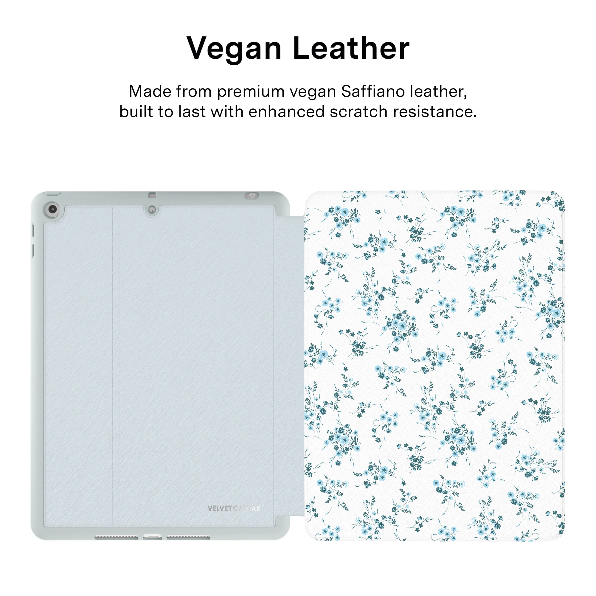 French Blue Floral iPad Case - Image 4