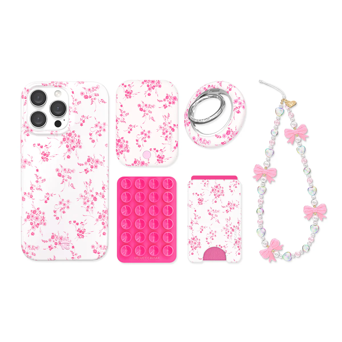 French Rose Floral iPhone Bundle Set - Image 18