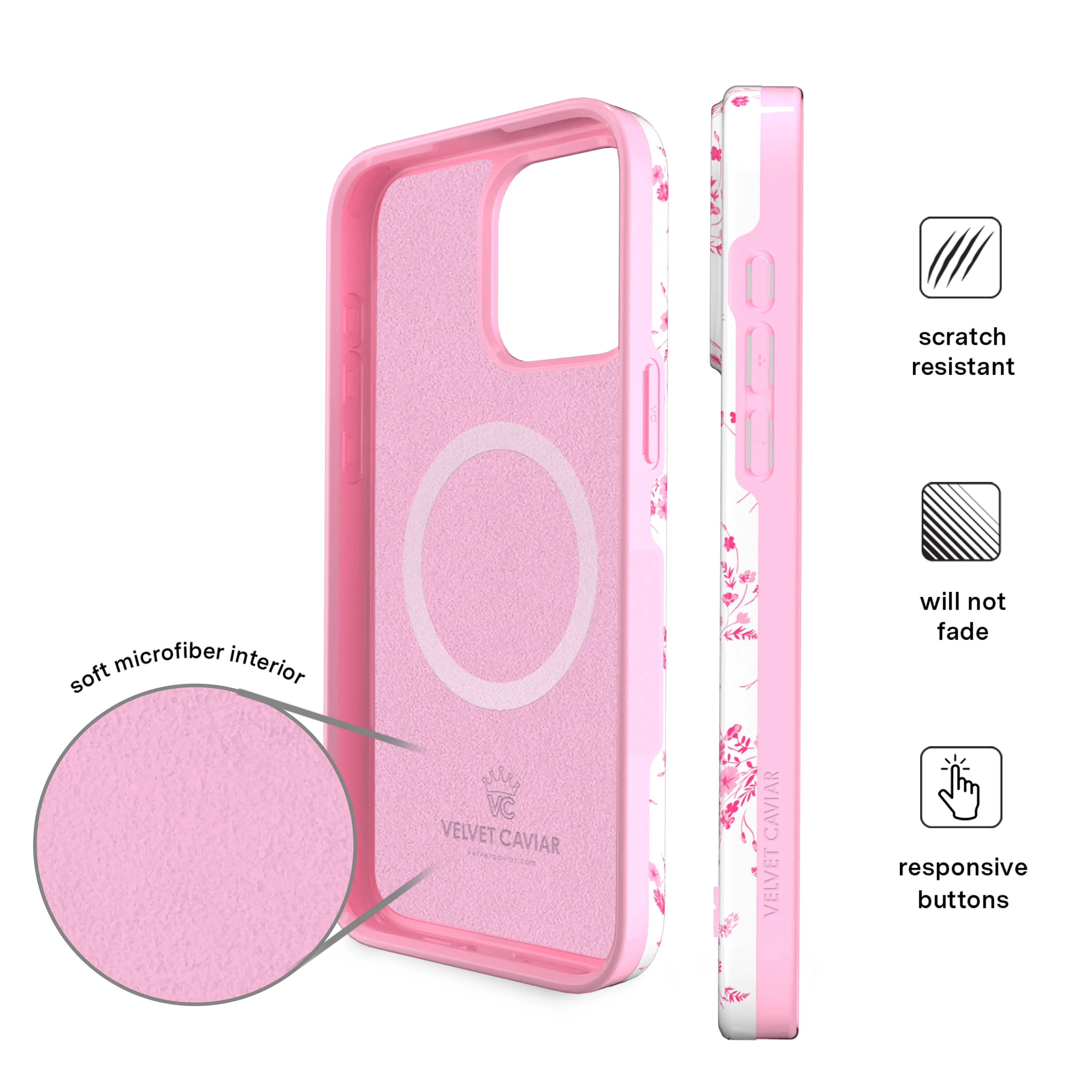 French Rose Floral iPhone Case - Image 10