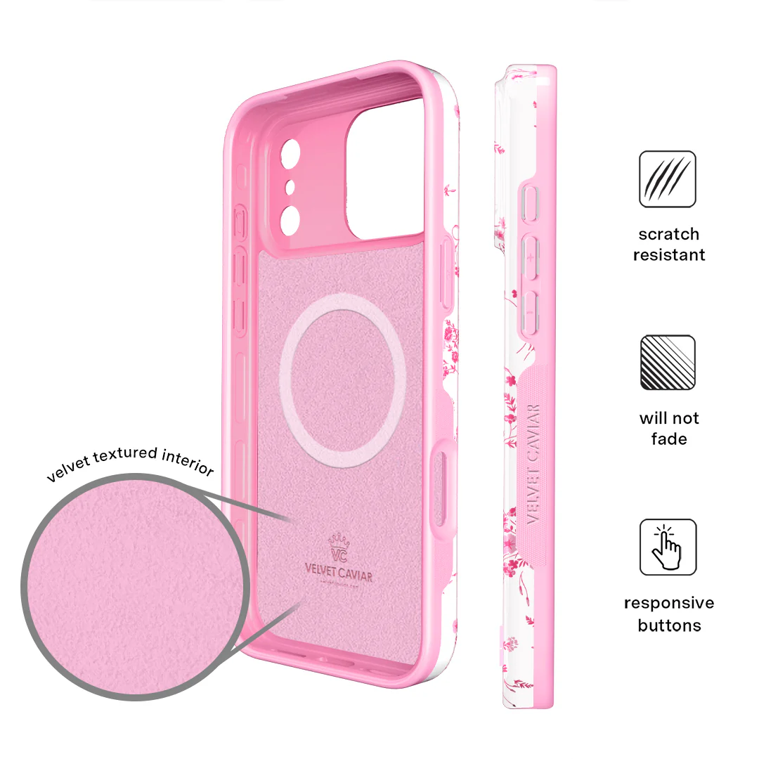 French Rose Floral iPhone Case - Image 110