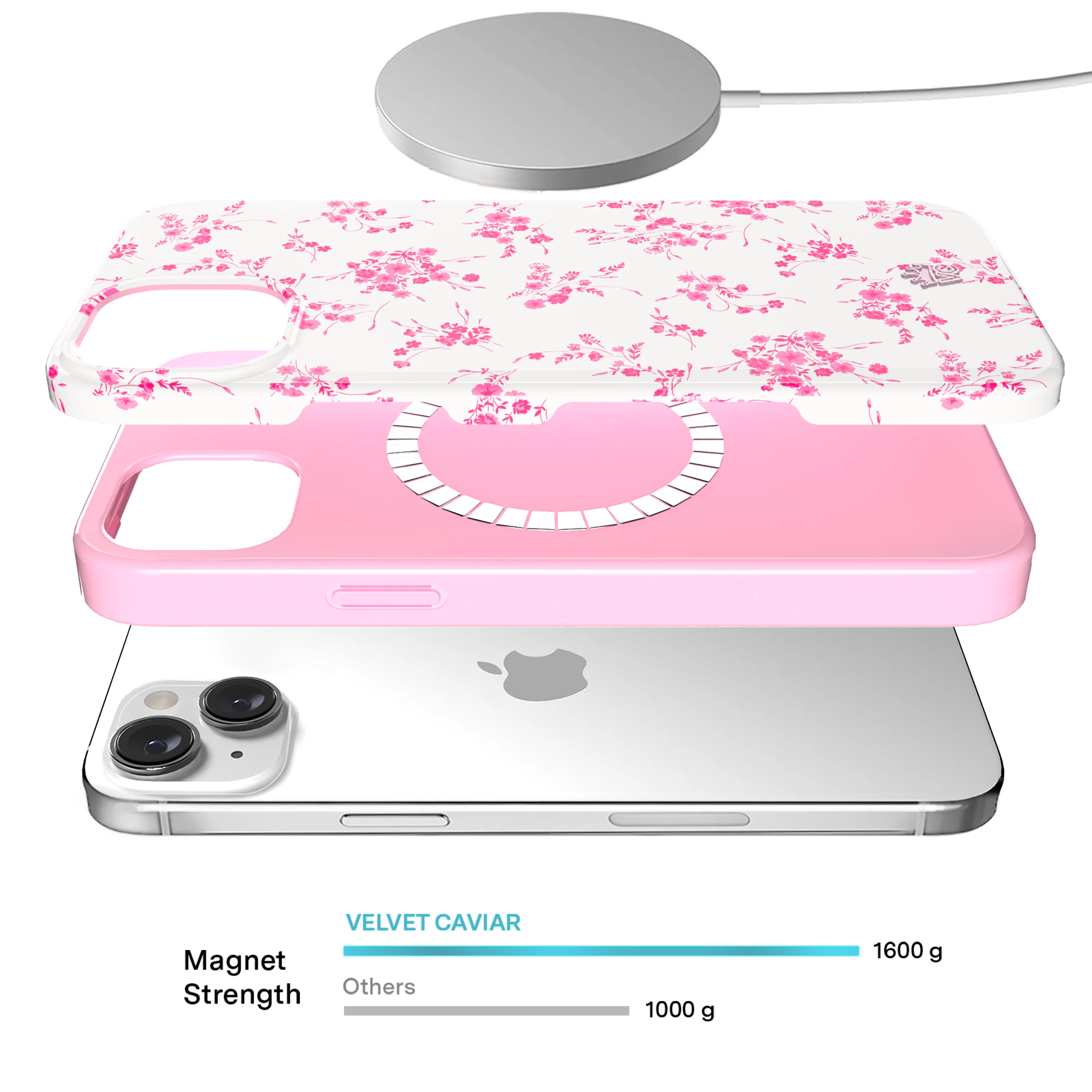 French Rose Floral iPhone Case - Image 13