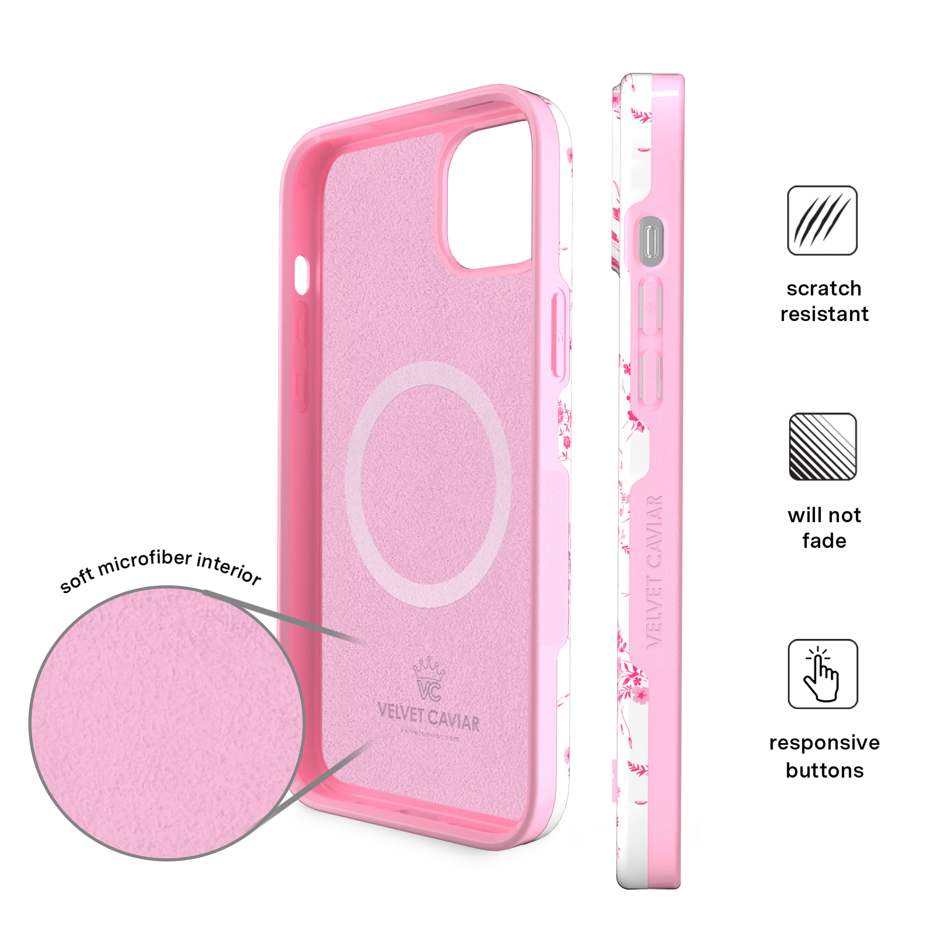 French Rose Floral iPhone Case - Image 20