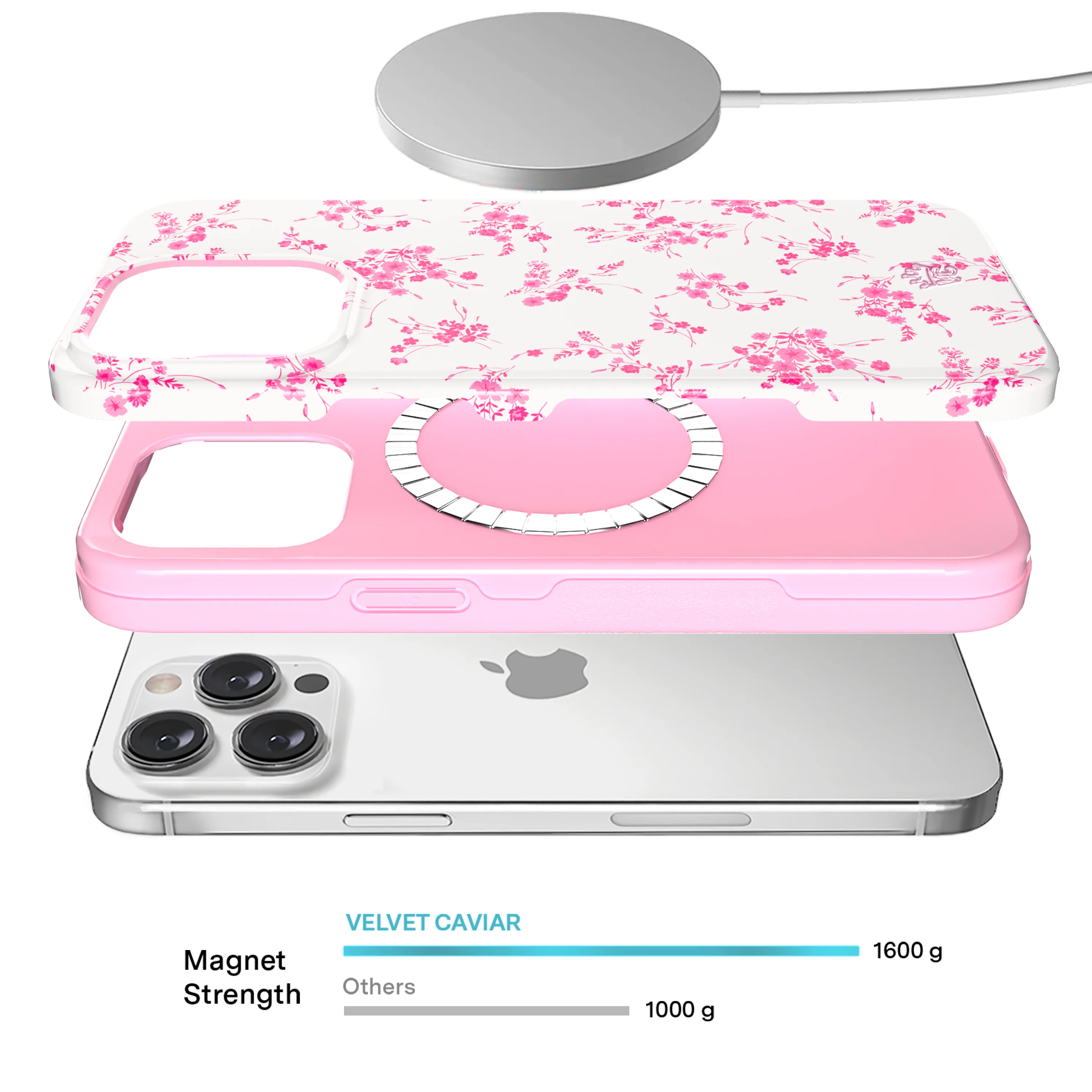 French Rose Floral iPhone Case - Image 43
