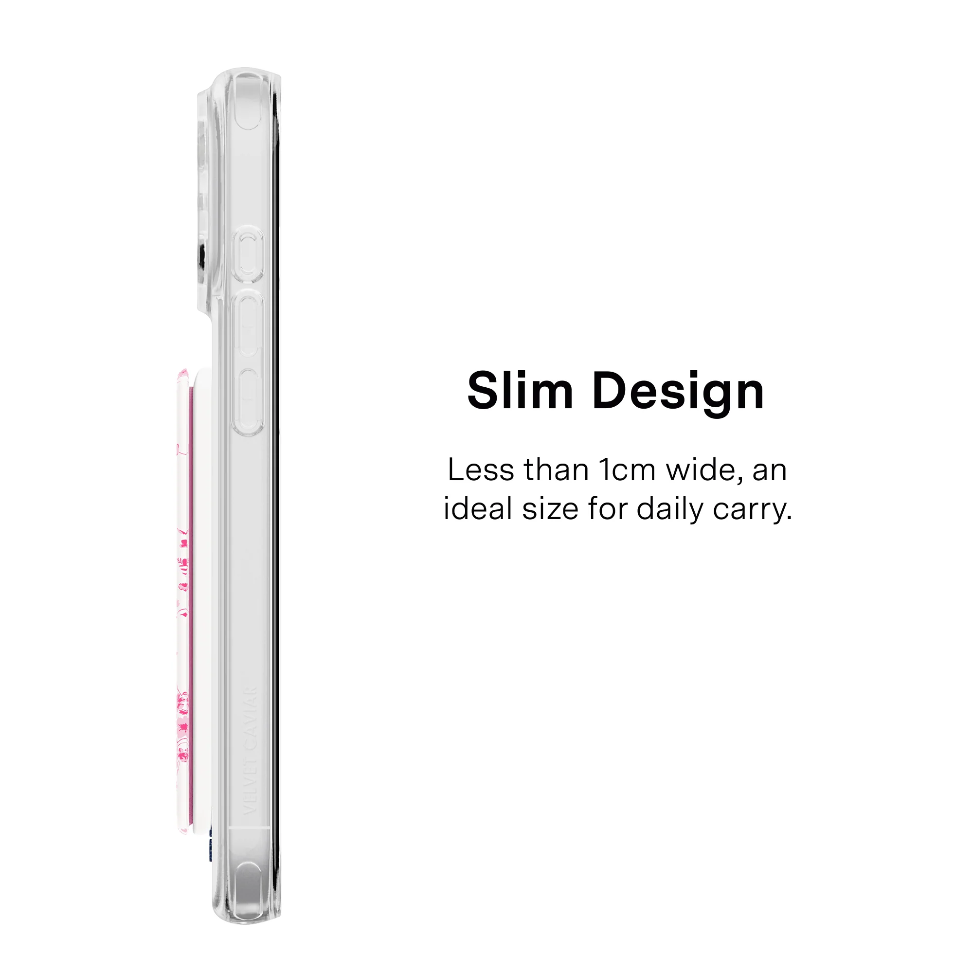 French Rose Floral MagSafe Wallet - Image 5