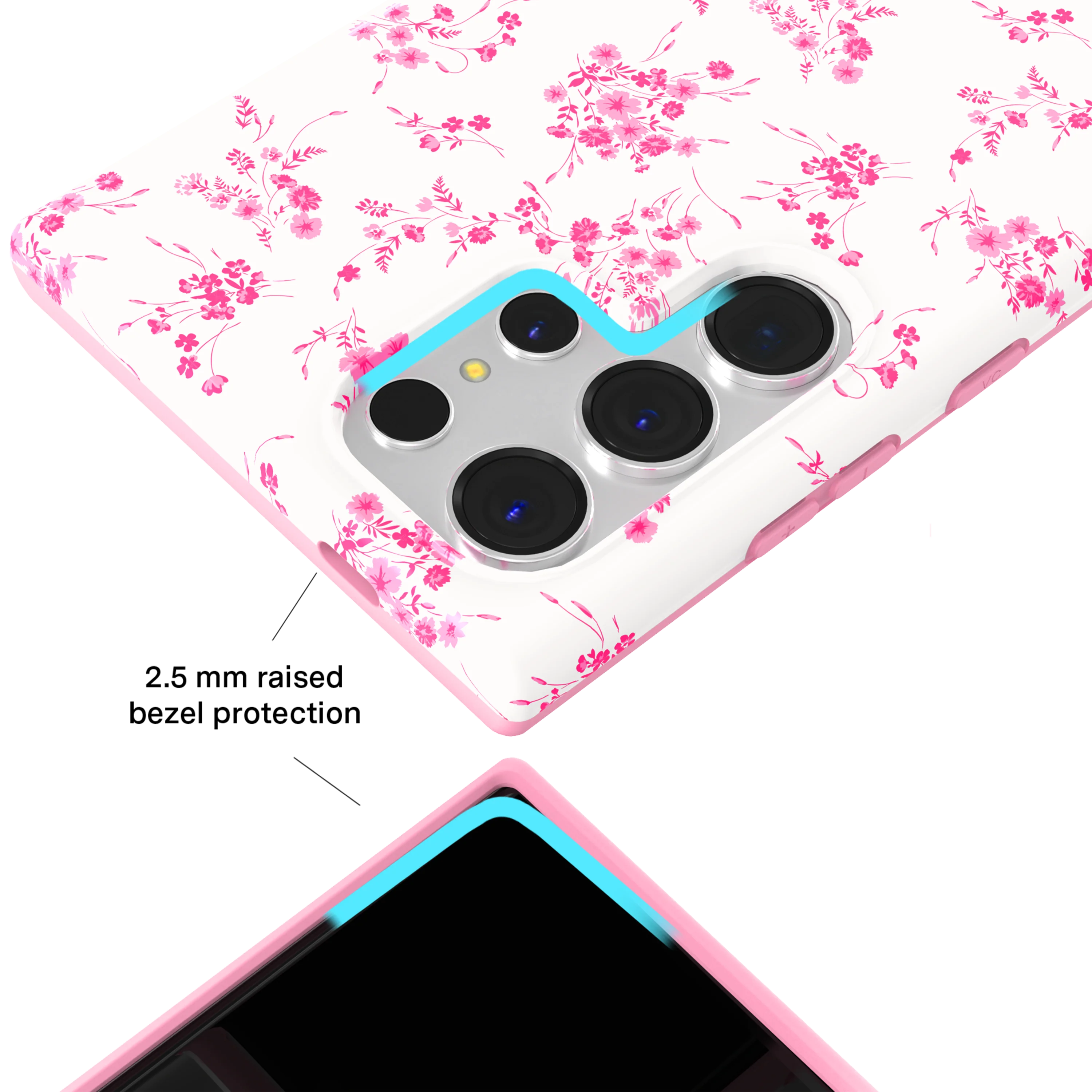 French Rose Floral Samsung Case - Image 15