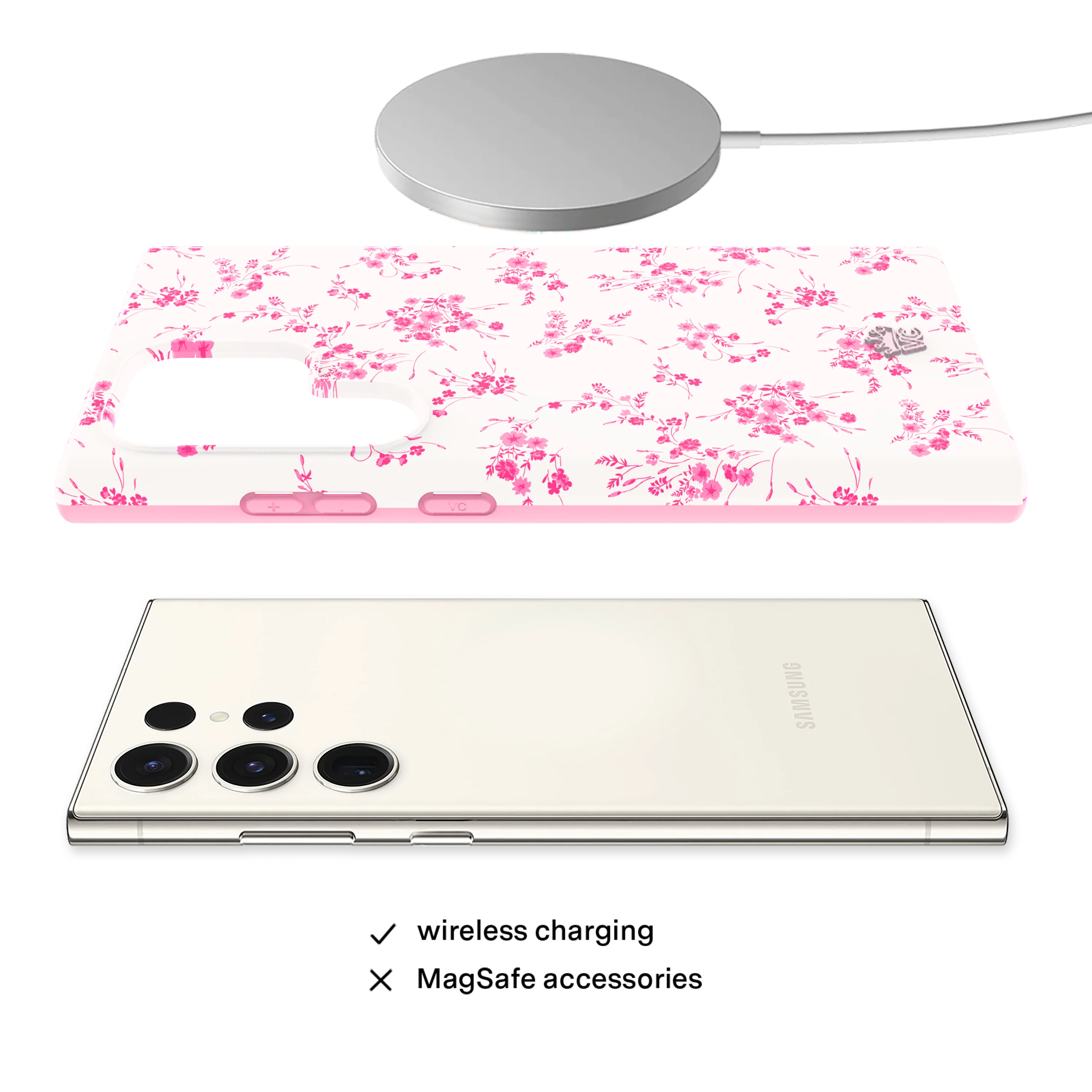 French Rose Floral Samsung Case - Image 17