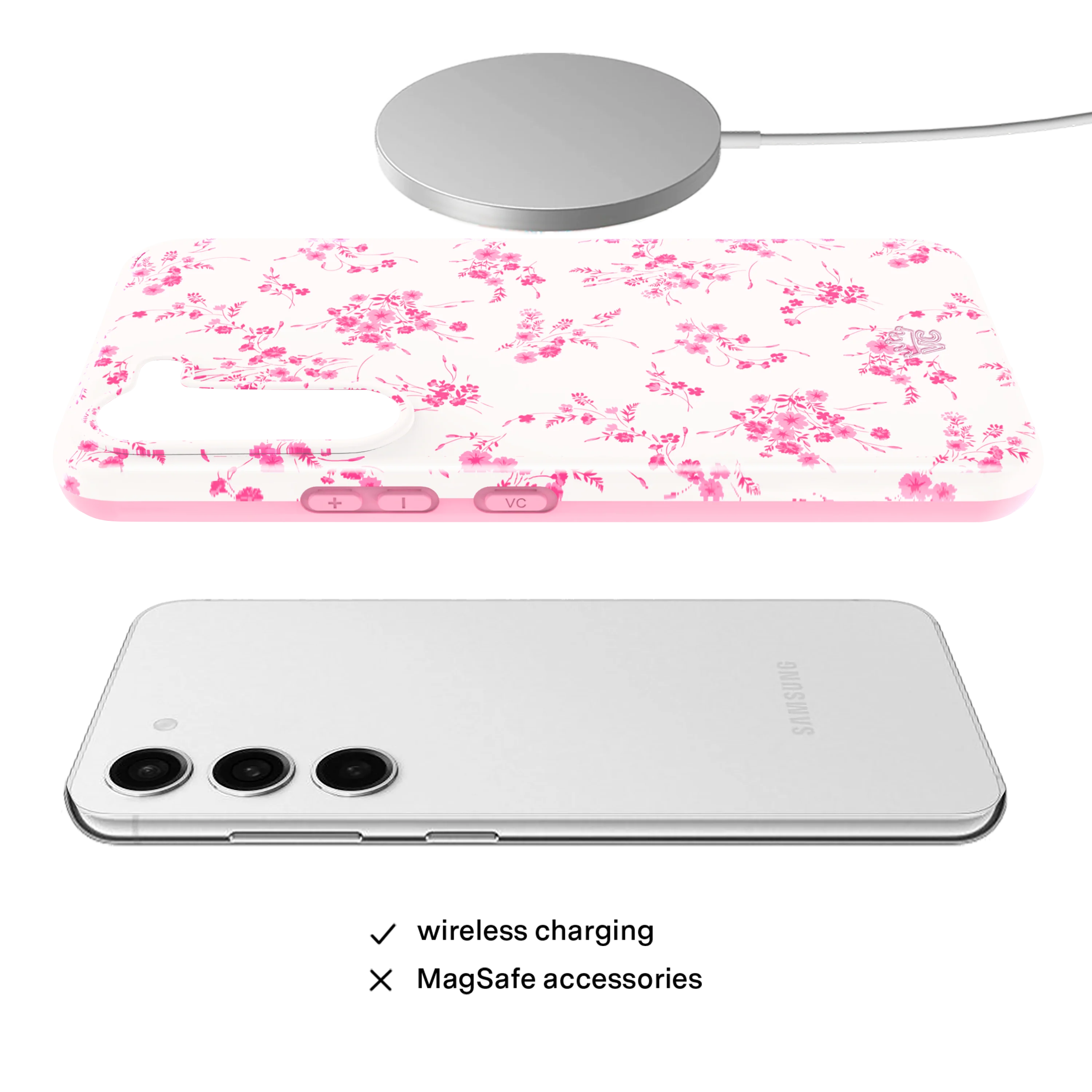 French Rose Floral Samsung Case - Image 29