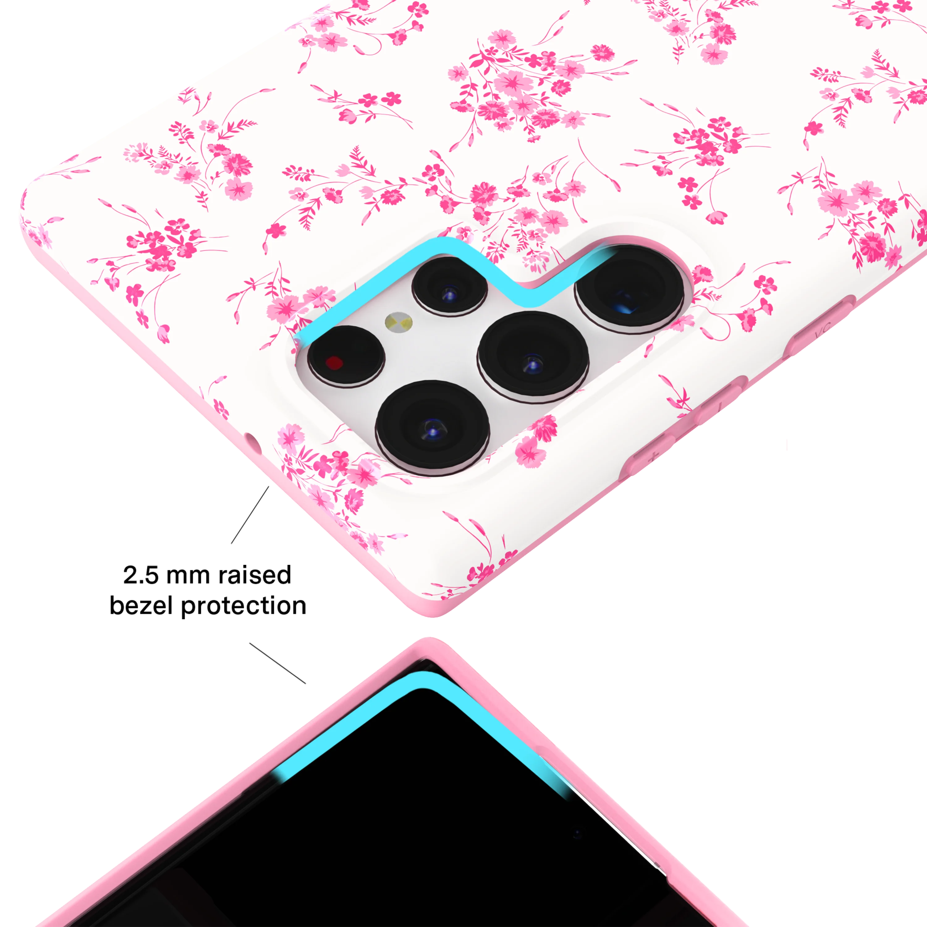 French Rose Floral Samsung Case - Image 34