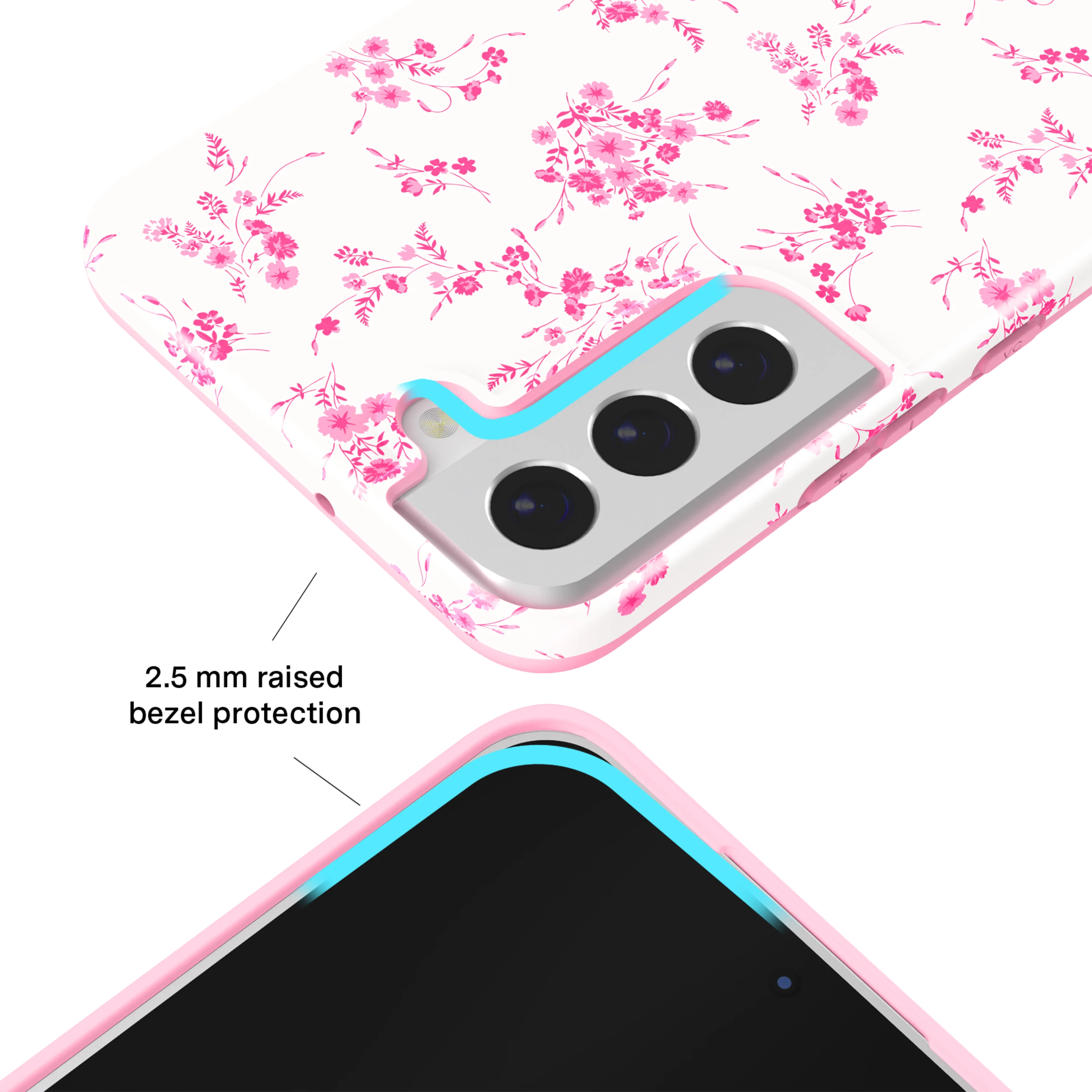French Rose Floral Samsung Case - Image 40