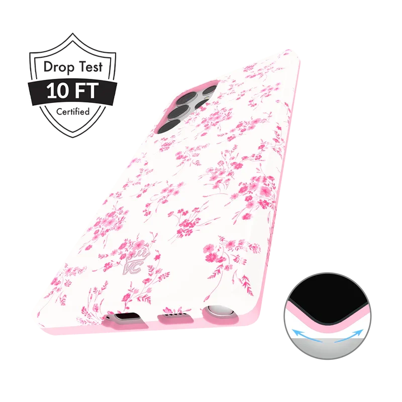 French Rose Floral Samsung Case - Image 46
