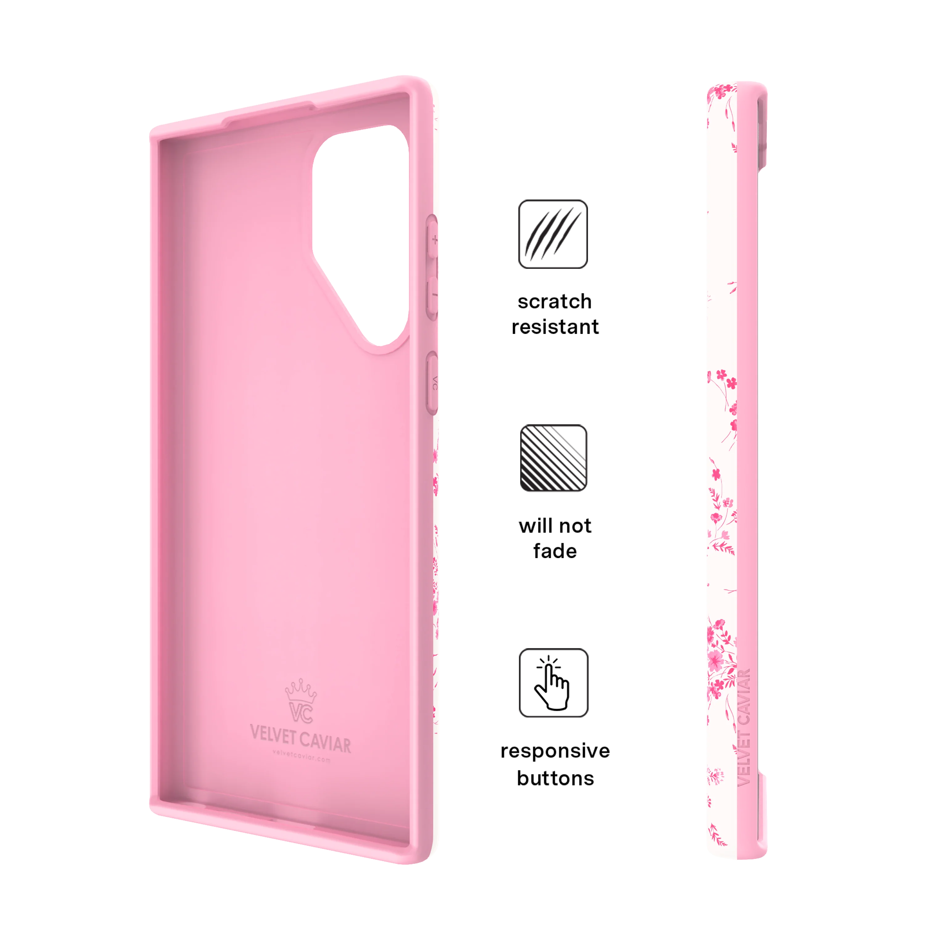 French Rose Floral Samsung Case - Image 55