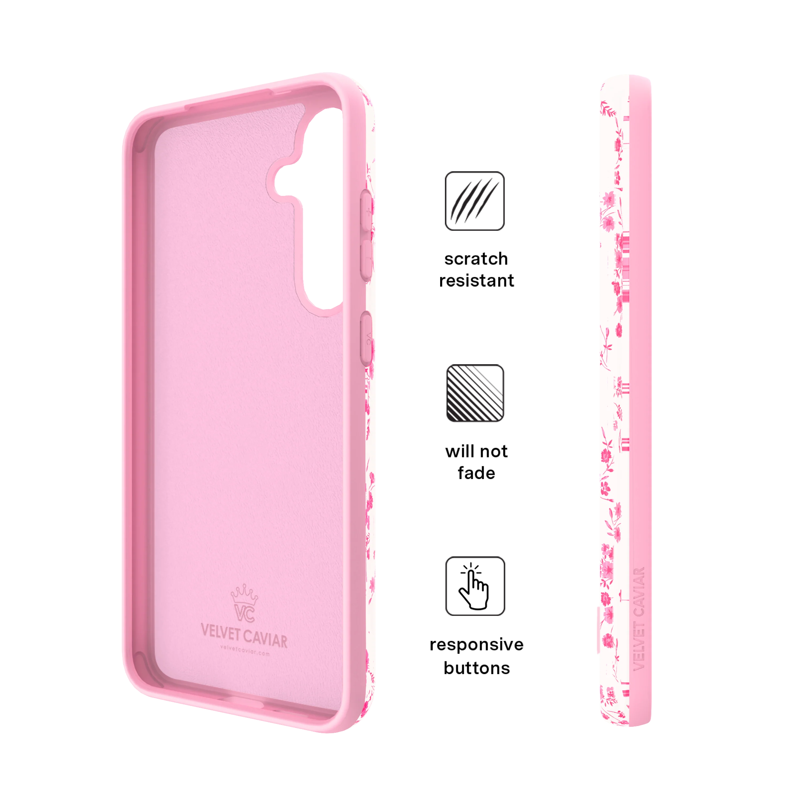 French Rose Floral Samsung Case - Image 6