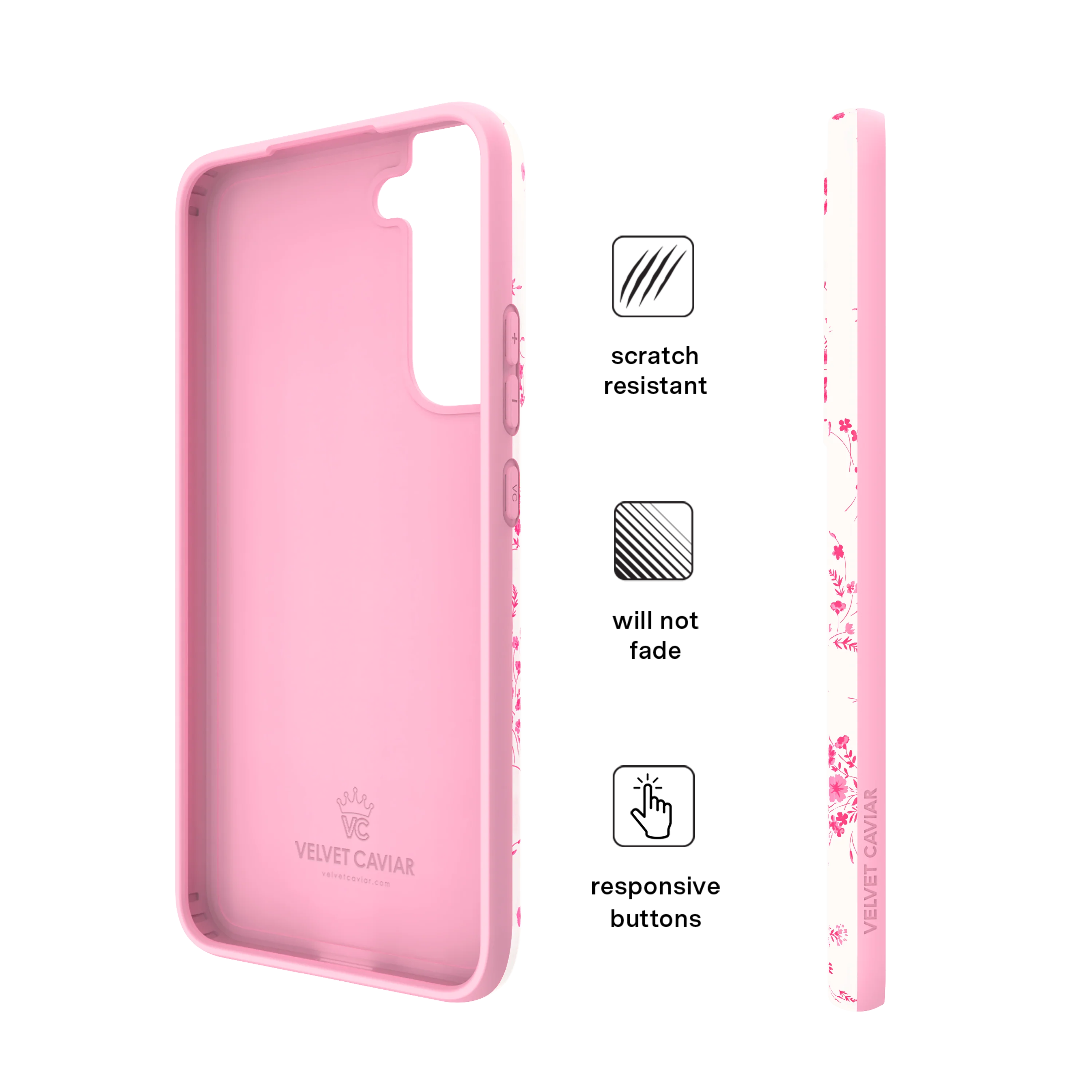 French Rose Floral Samsung Case - Image 62