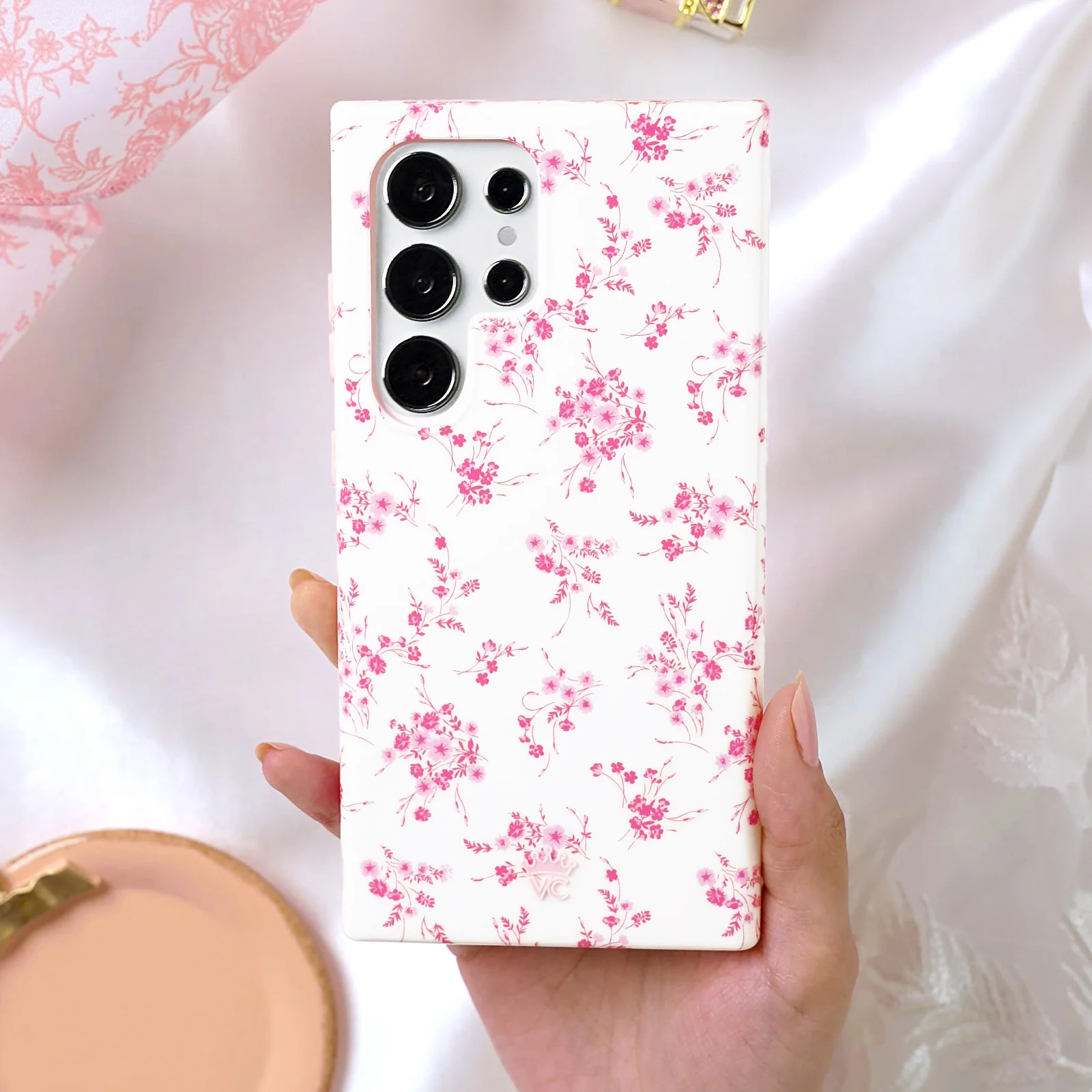 French Rose Floral Samsung Case - Image 8
