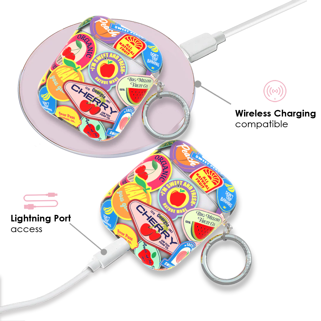 Juicy Fruits AirPod Case - Image 4