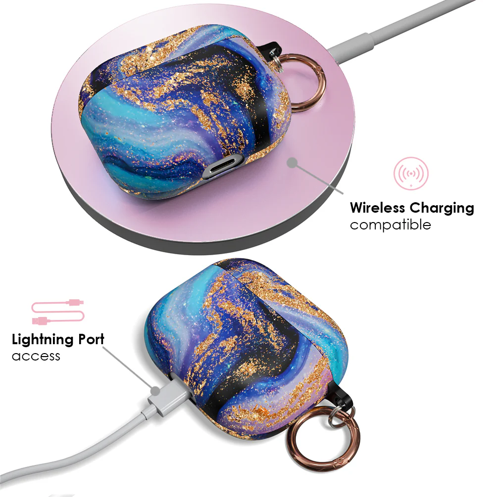 Galaxy Glitter AirPod Case - Image 13