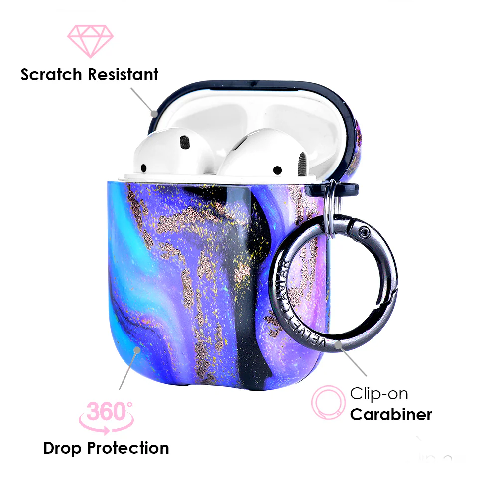 Galaxy Glitter AirPod Case - Image 3