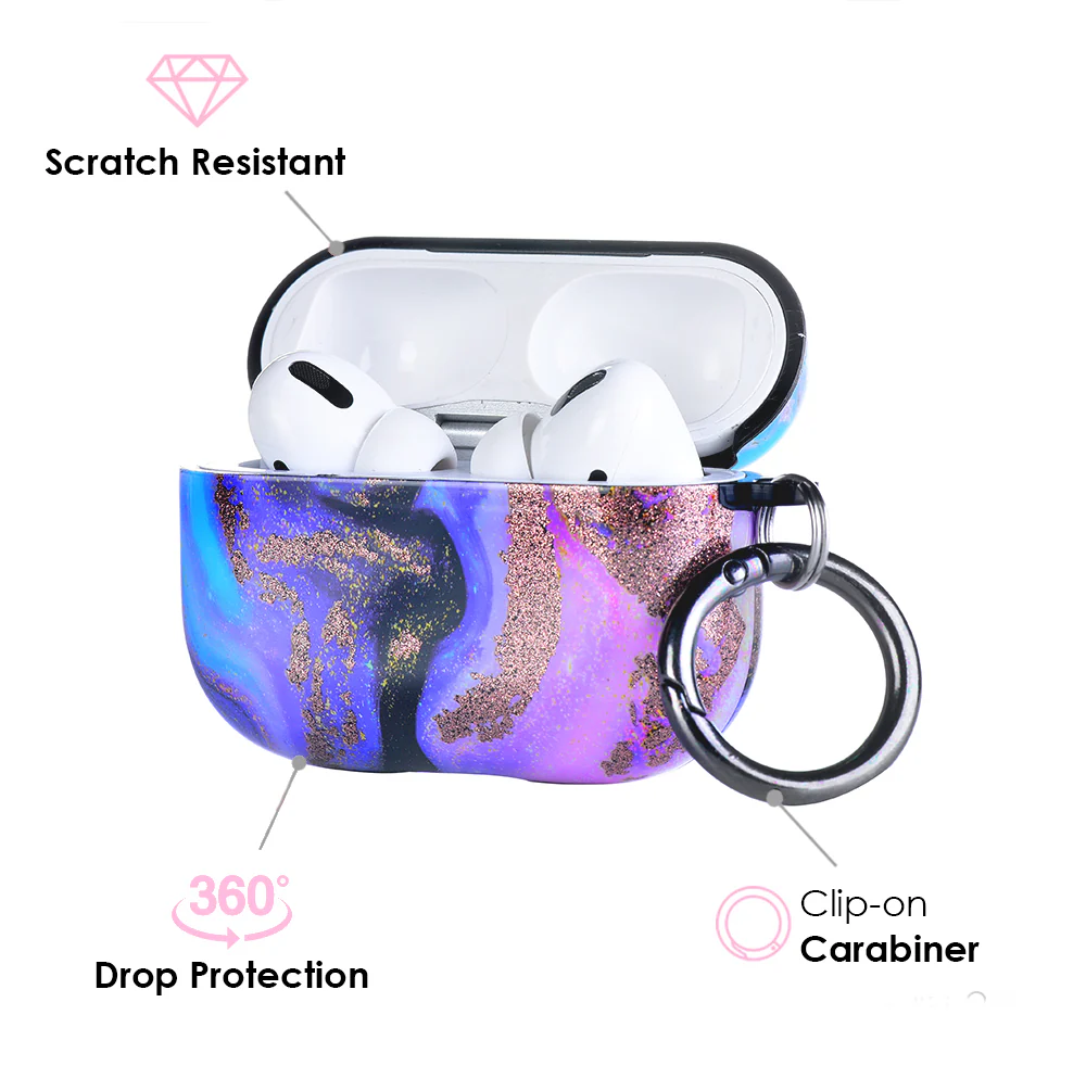 Galaxy Glitter AirPod Case - Image 8