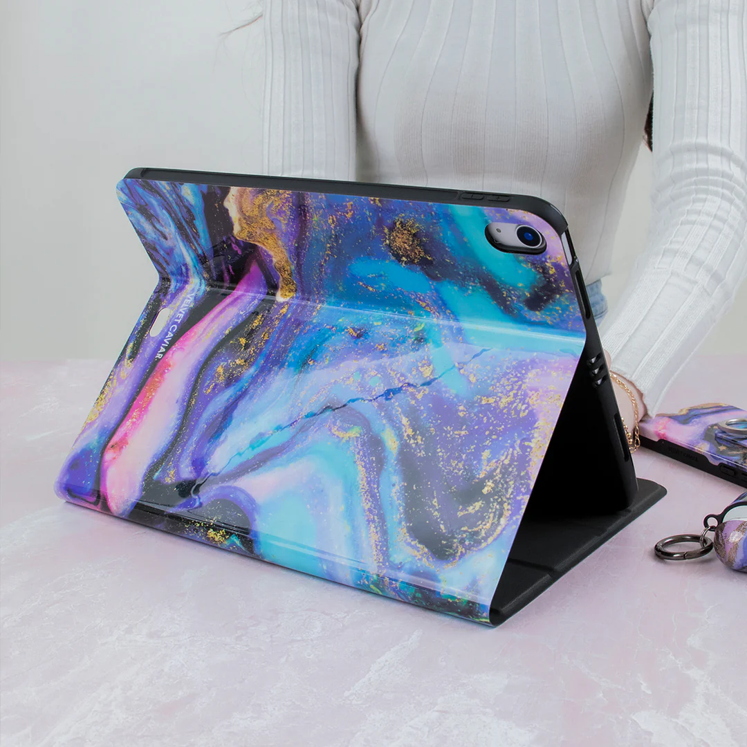 Galaxy Glitter iPad Case - Image 8