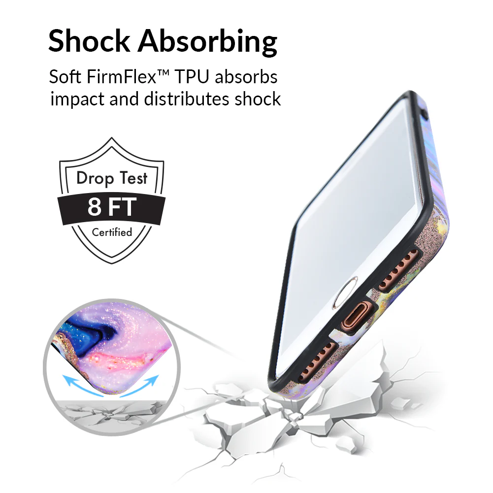 Galaxy Glitter iPhone Case - Image 4