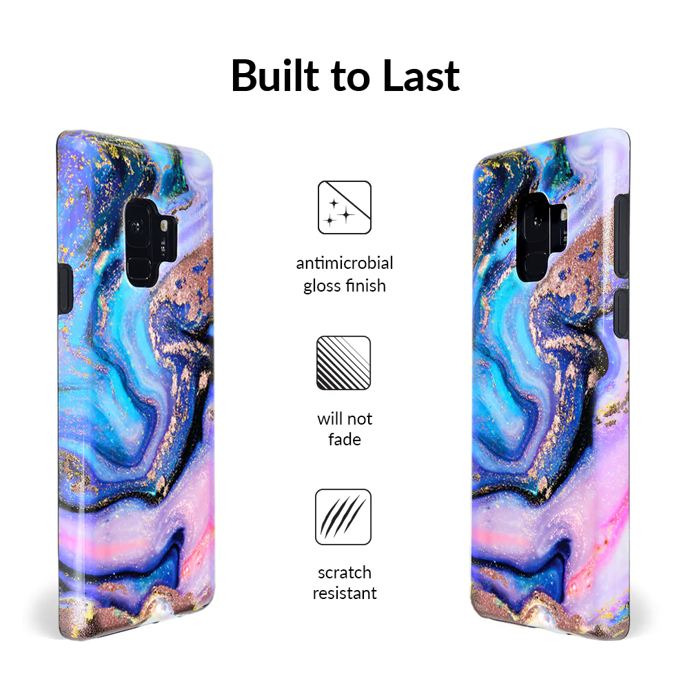 Galaxy Glitter Samsung Case - Image 4