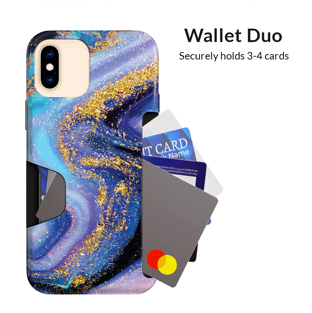 Galaxy Glitter iPhone Wallet Case - Image 11
