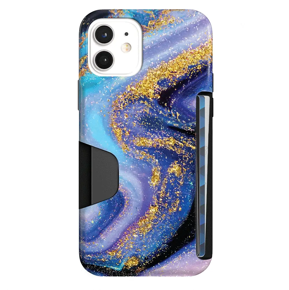 Galaxy Glitter iPhone Wallet Case - Image 17