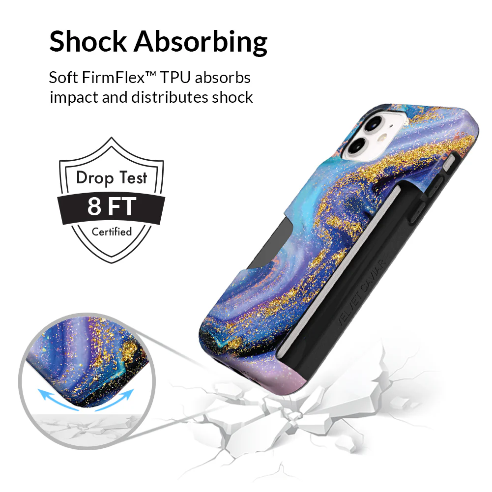 Galaxy Glitter iPhone Wallet Case - Image 22