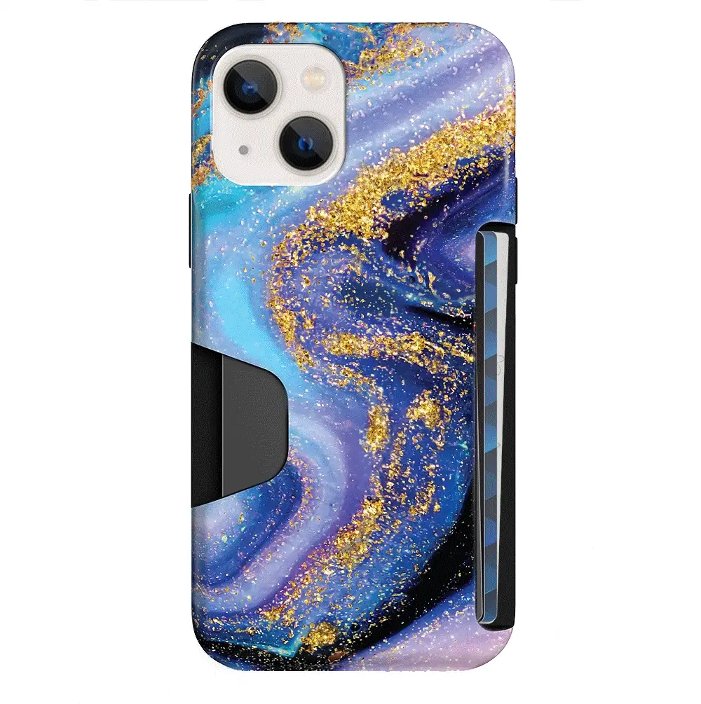 Galaxy Glitter iPhone Wallet Case - Image 25