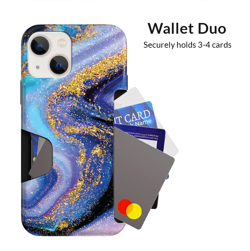 Galaxy Glitter iPhone Wallet Case - Image 27