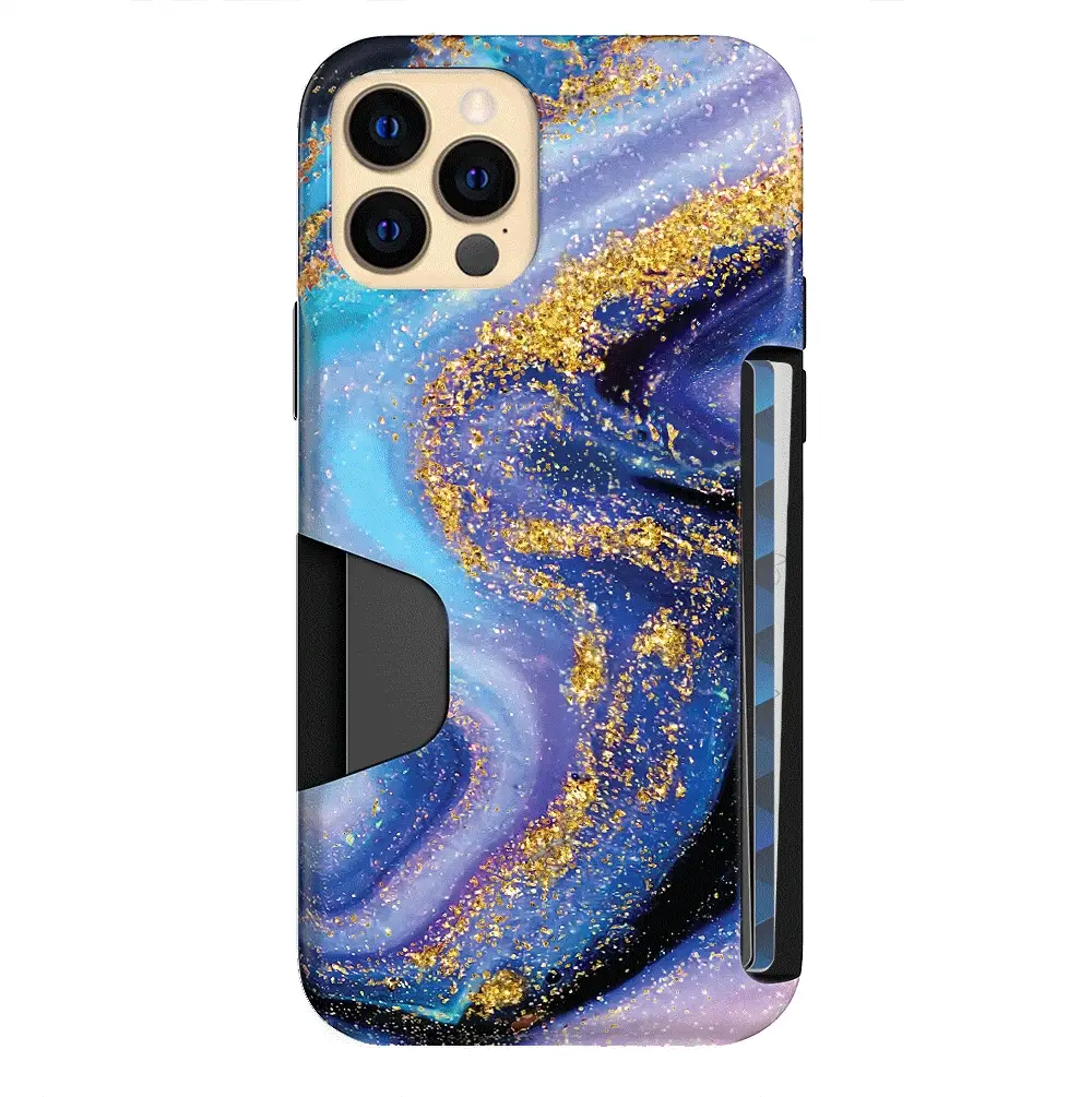 Galaxy Glitter iPhone Wallet Case - Image 33