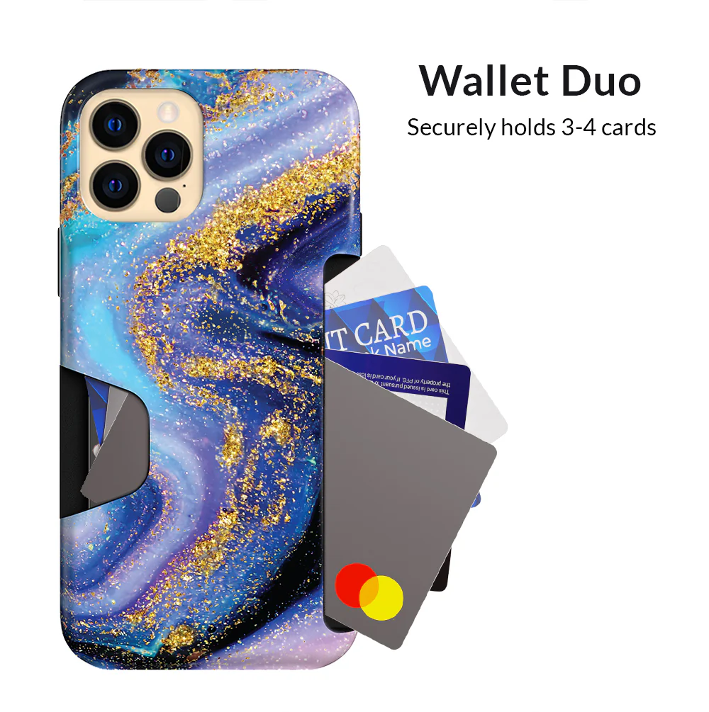 Galaxy Glitter iPhone Wallet Case - Image 59