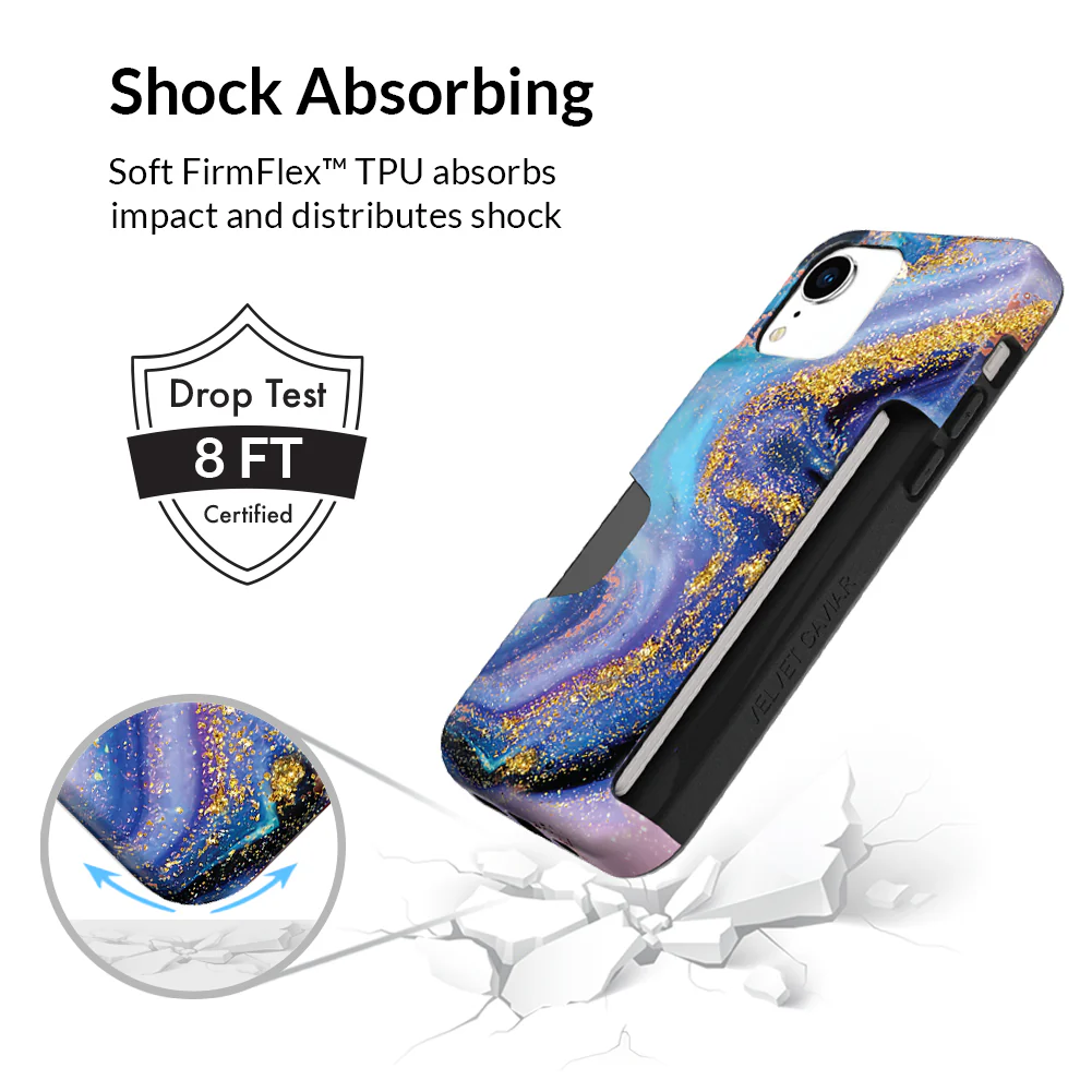Galaxy Glitter iPhone Wallet Case - Image 71